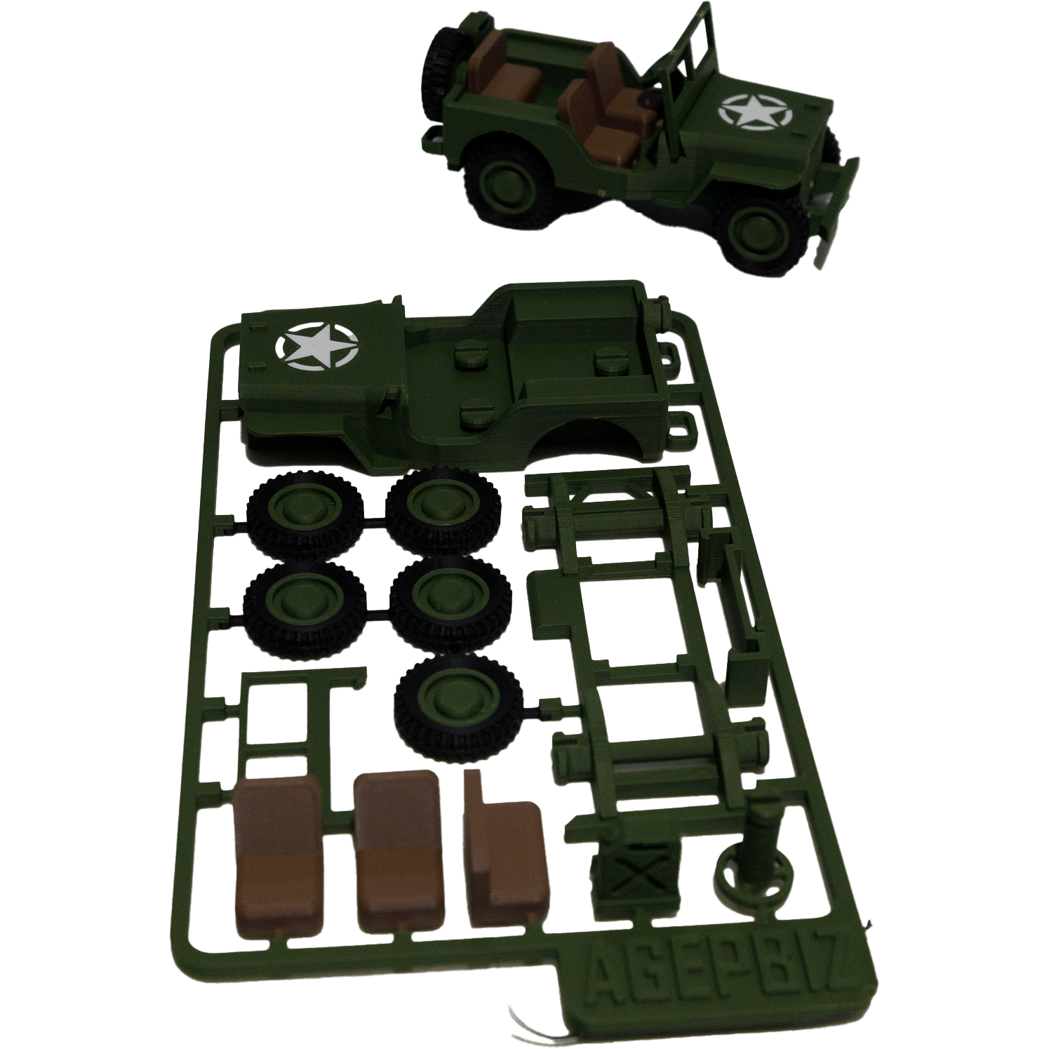 Army Jeep - Large