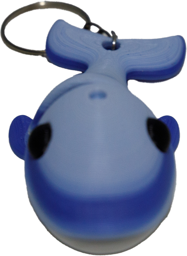 Whale Keychain