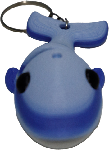 Whale Keychain